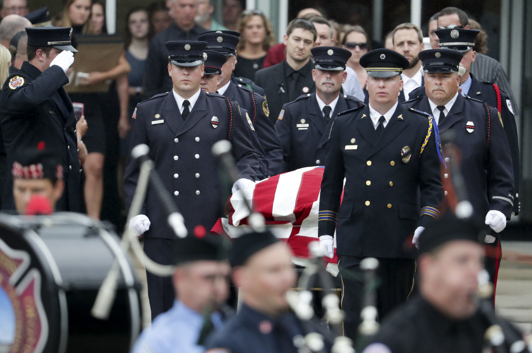 Funeral for fire Capt. Cory Barr